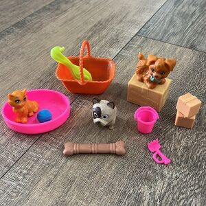 Barbie Pets & More-A variety of Bundled Barbie Item & More accessories a…